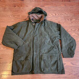 Vintage Aberdeen Olive Green farm Work Jacket Coat Men XL Heavyweight Thick Line